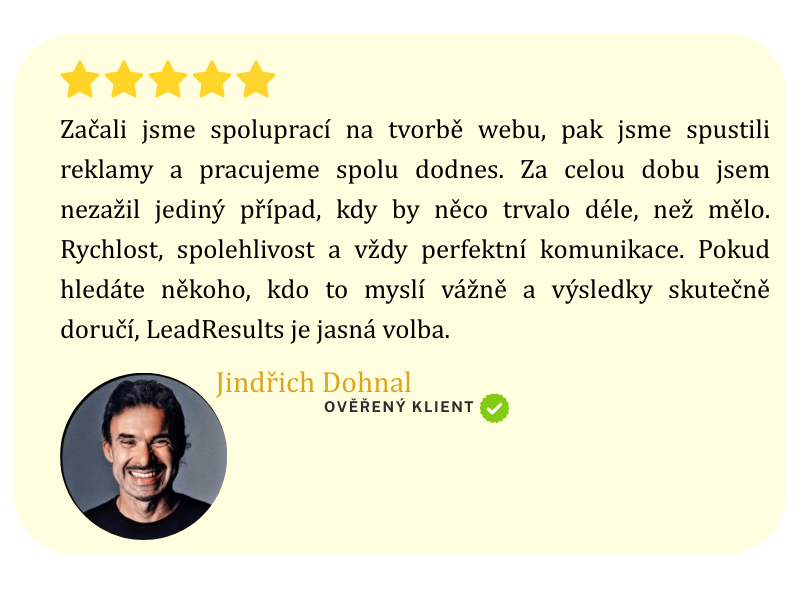 Reference Jindřich Dohnal